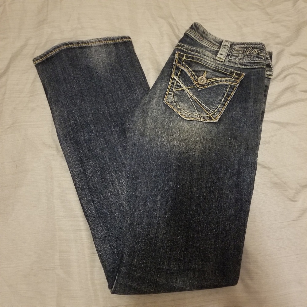 Silver Pioneer Bootcut Jeans